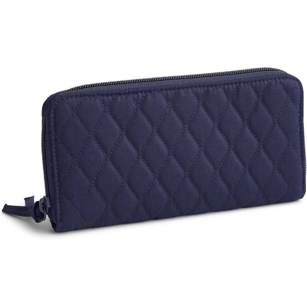 Women's Cotton Continental Wallet Peacoat